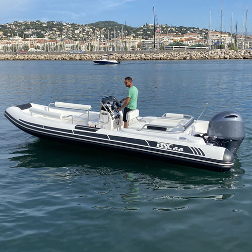 Außenborder-Schlauchboot - 66  - BSC COLZANI srl - halbstarr / mit Mittelkonsole / Open