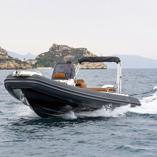 Außenborder-Schlauchboot - 78 - BSC COLZANI srl - halbstarr / Open / mit Seitenkonsole