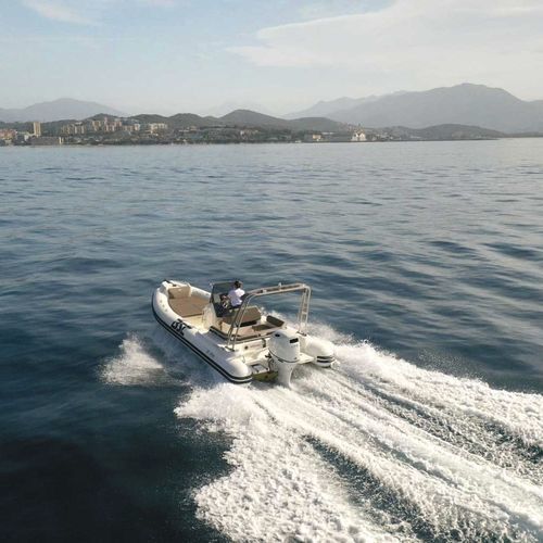 Außenborder-Schlauchboot - 65  - BSC COLZANI srl - halbstarr / Open / mit Seitenkonsole
