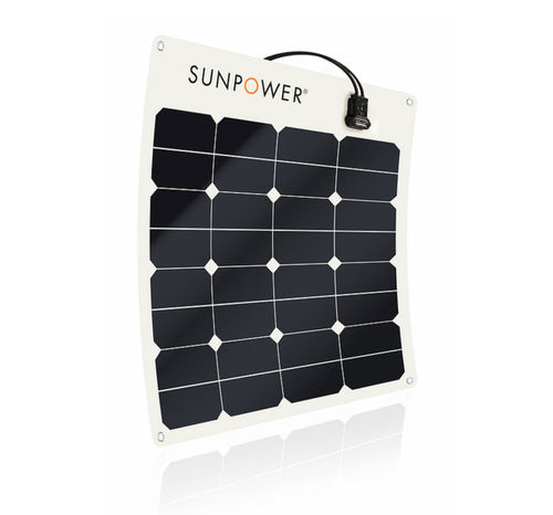 Flexibles Solarpanel - SPR-E-FLEX-50 - Sun Powered Yachts - für Boot