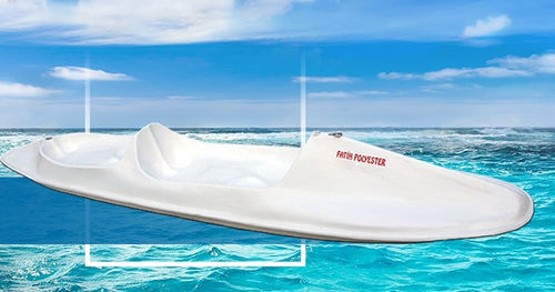 Freizeit-Kanu - Fatih Polyester - Fiberglass Solutions - 1 Platz / Zweisitzer / Glasfaser
