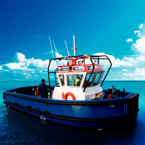 Arbeitsboot Berufsschiff - TM-024-02 - SYM NAVAL - Nutzfahrzeug / Hafenboot / Festmacherboot