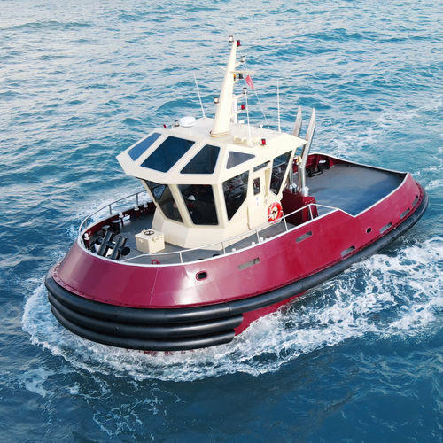 Arbeitsboot Berufsschiff - TSHT 3616 - SYM NAVAL - Taucherbasisboot / Crewboot / Schlepper