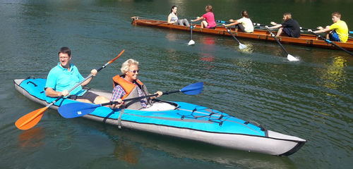 Sit-on-Top-Kajak - AIR Flex ELite - DS Kayak - aufblasbar / Meer / für Erwachsene