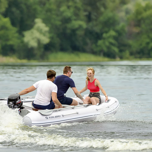 Außenborder-Schlauchboot - KM-330DXL - KOLIBRI - Stern-Drive / Benzin / Open