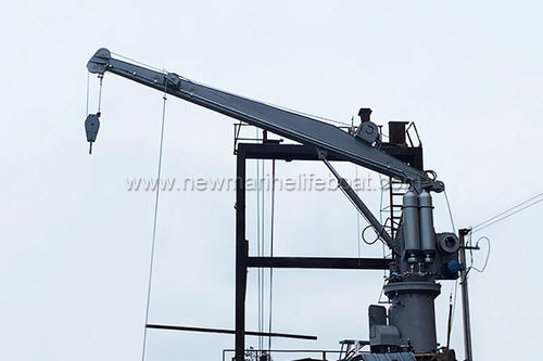 Kran für Schiffe - NMC25 - Ningbo New Marine Lifesaving Equipment Co., Ltd. - Spitzenausleger / Offshore