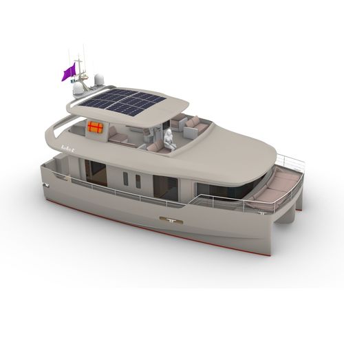 Katamaran-Hausboot - 42 - Maison Marine Yachts - Innenborder / Diesel / zweimotorig