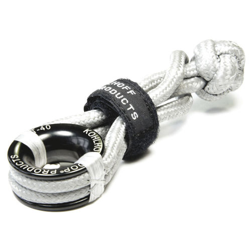 Schäkel für Segelboote / Textil - L-RTH-40	 - LOOP Products - mit Reibungsarme Rolle