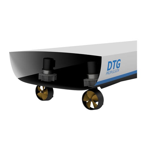 Antriebsstrahl-Strahlruder - DA-0150 - DTG Propulsion BV - Ruder / Einbau / für Berufsschiffe