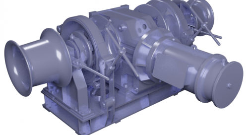 Elektrische Ankerwinde - GMB-N - United Marine Suppliers Co., LTD. (UMS) - für Schiffe / horizontal / auf Deck