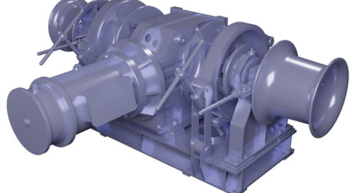 Elektrische Ankerwinde - GMB-ND - United Marine Suppliers Co., LTD. (UMS) - für Schiffe / horizontal / auf Deck