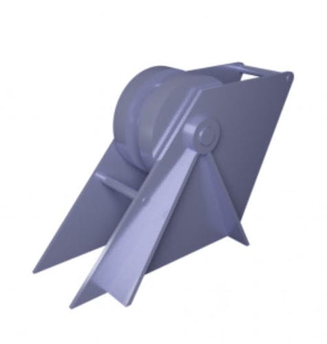Lippklampe für Schiffe - 9095 - United Marine Suppliers Co., LTD. (UMS) - Rollen / Edelstahl