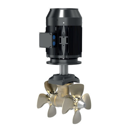 Antriebsstrahl-Strahlruder - QSA 750-513 - QS SEAMASTER - Tunnel / für Boot / AC