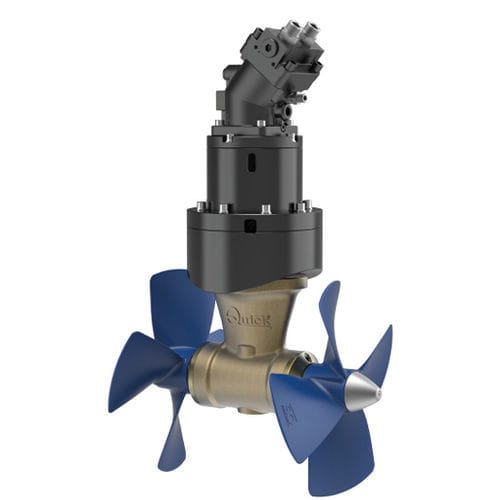 Antriebsstrahl-Strahlruder - QSH 420-386 - QS SEAMASTER - Tunnel / für Boot / hydraulisch