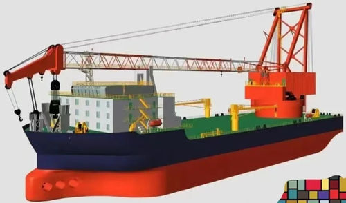 Kranschiff-Kranschiff - 3000 T - Julong Technology Co.,Ltd. - Stahl