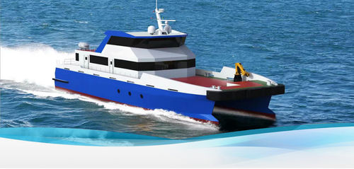 Crew-Transfer-Spezialschiff - CTV-30 - Julong Technology Co.,Ltd. - Katamaran