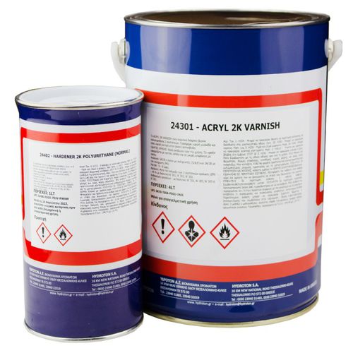 Firnis für Boote - 2K - Hydroton SA - für Holz / Acryl / Zweikomponenten