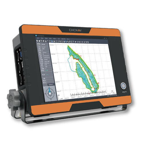 Echolot für hydrographische Studien - D390  - CHC Navigation - Einzelfrequenz / mit Touchscreen / IP66