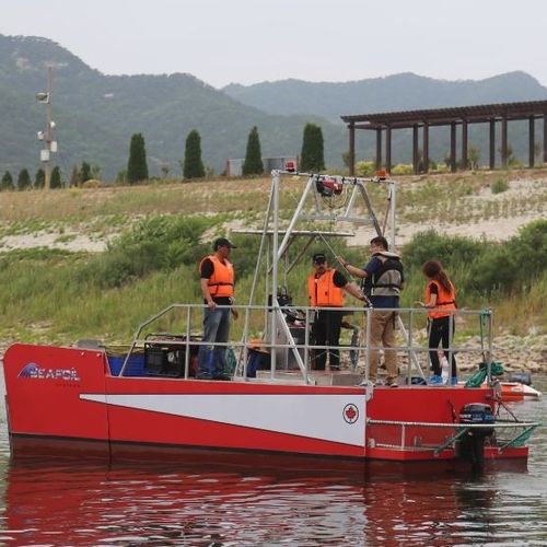 Müllsammelschiff Berufsschiff - 8 M - WEIHAI WES-TECH Equipment Co., Ltd. - Ölrückführungskahn / Außenborder / Festrumpf