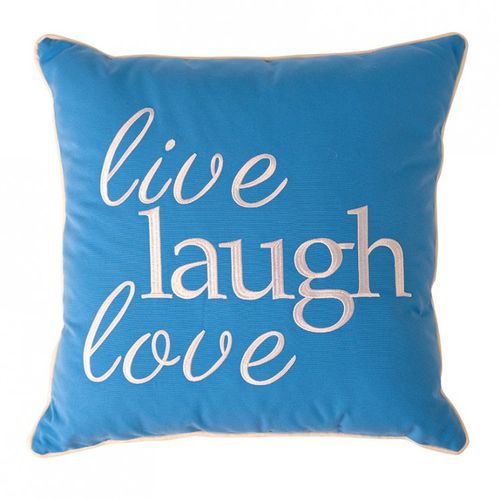 Kissen für Sonnendeck - LIVE LAUGH LOVE - Aeris Design Tekstil Pazarlama ve Tic. Ltd. Sti. - für Kabinen / für Boot