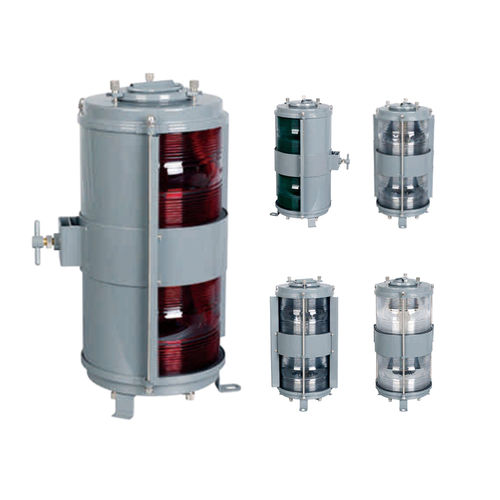 Navigationsleuchte / fur Schiffe - IMPA370421 CXH-10B - Zhejiang Bozhou Marine Electric Technology Co., Ltd. - mit Glühlampe / weiß / rot