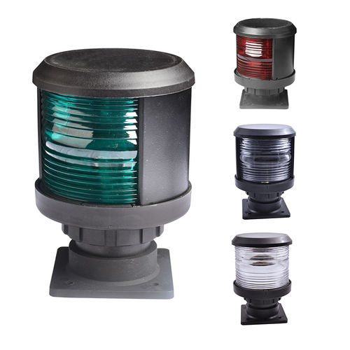 Navigationsleuchte für Boot - CXH-3P series - Zhejiang Bozhou Marine Electric Technology Co., Ltd. - mit Glühlampe / weiß / rot