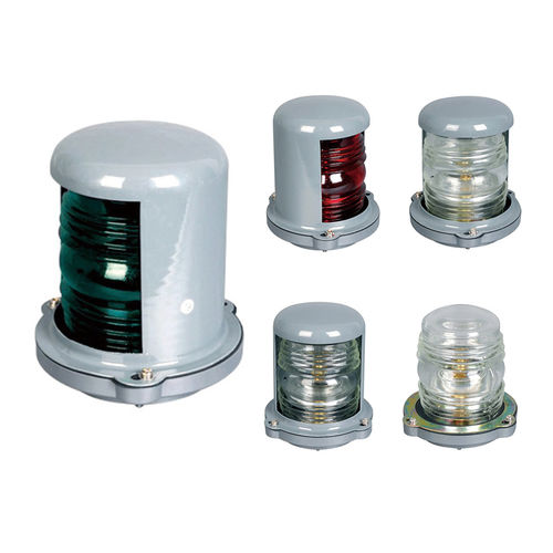Navigationsleuchte für Boot - CXH-3 series - Zhejiang Bozhou Marine Electric Technology Co., Ltd. - mit Glühlampe / weiß / rot