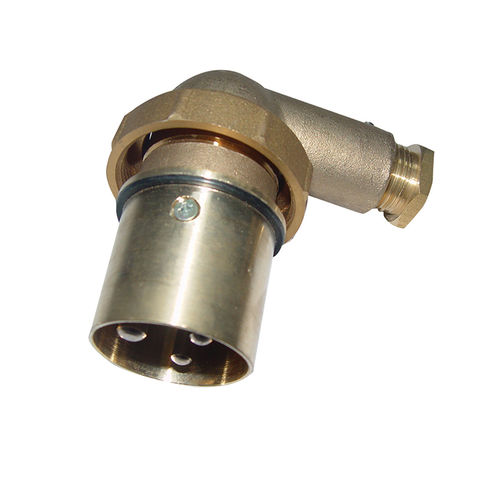 Wasserdichte elektrische Stecker / für Schiffe - IMPA 792852 brass - Zhejiang Bozhou Marine Electric Technology Co., Ltd. - außen