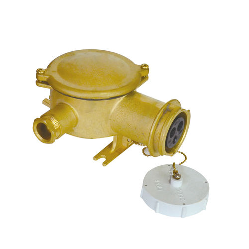 Wasserdichte elektrische Stecker / für Schiffe - CZS202/714 - Zhejiang Bozhou Marine Electric Technology Co., Ltd. - für Boot / innen / Schutzabdeckung