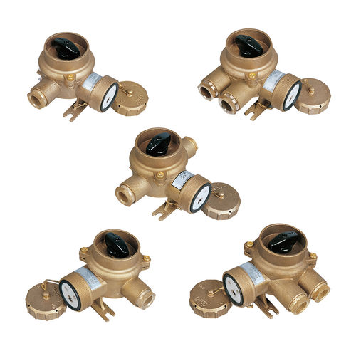 Wasserdichte elektrische Stecker / für Schiffe - CZKH series - Zhejiang Bozhou Marine Electric Technology Co., Ltd. - für Boot / innen / mit Schalter