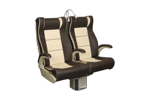 Sitz für Passagierschiffe - HR810 - Pullman Seat Systems - mit Armlehnen / hohe Rückenlehne / neigbare Rückenlehne