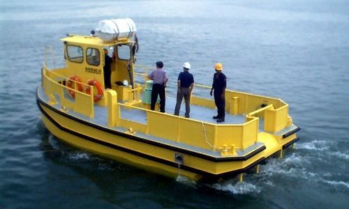 Mini-Schlepper-Berufsschiff - Centurion 30  - Five Aluminium Boat and Engineering Pte Ltd - Katamaran / Innenborder / Diesel