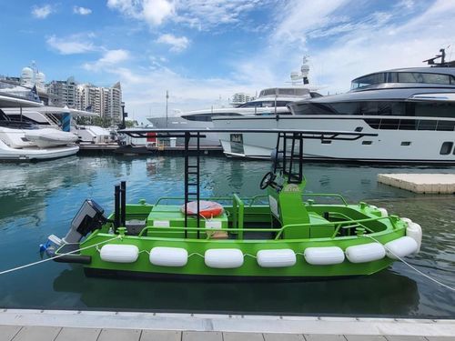 Hafenservice-Boot Berufsschiff - ETRON 18 - Five Aluminium Boat and Engineering Pte Ltd - elektrisch / Aluminium / emissionsfrei