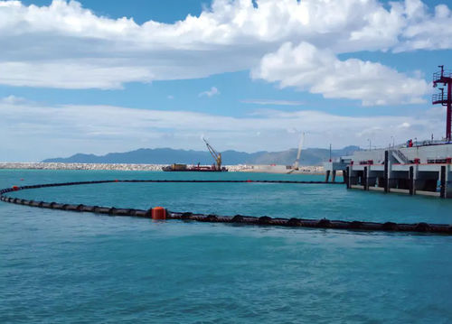 Sperre für Kohlenwasserstoff Verschmutzungen - SFR series - Jerryborg Marine Machinery Co., Ltd - schwimmend