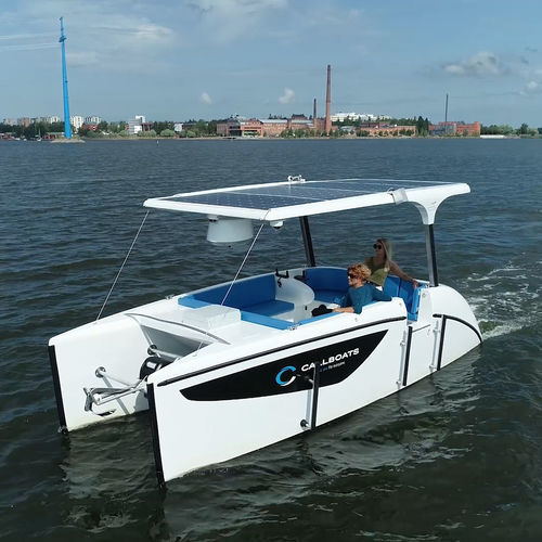 Passagierboot Berufsschiff - CAT 6 - Callboats - Katamaran / elektrisch / Verbundwerkstoff