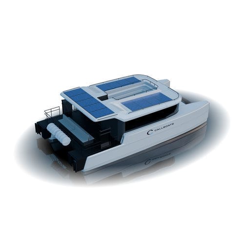 Passagierboot Berufsschiff - CAT 16 - Callboats - Katamaran / elektrisch / Verbundwerkstoff