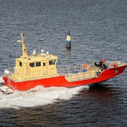Arbeitsboot Berufsschiff - 1800 - Kewatec - Hafenservice-Boot / Inboard-Hydrojet / Aluminium