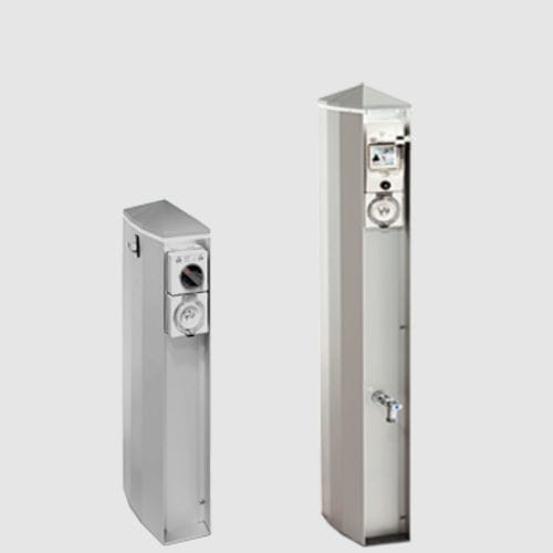 Säule mit integrierter Beleuchtung - MX700 - Comsen Pty ltd  - Stromversorgung / Wasserversorgung / für Steg