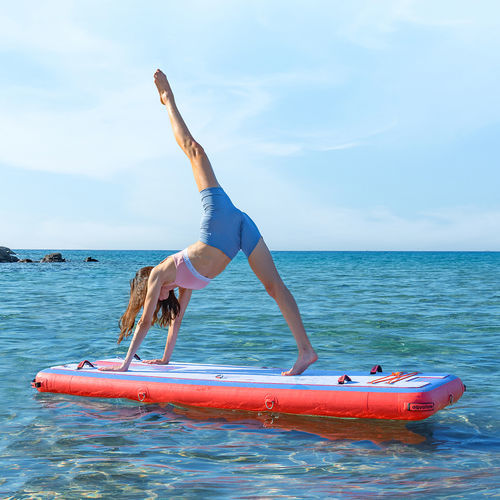 Aufblasbare Plattform - FLUID - Aquatone - Schaumstoff / für Fitnessanwendungen