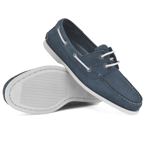 Deckschuh - Binz - Seajure - für Männer / Leder / Gummi