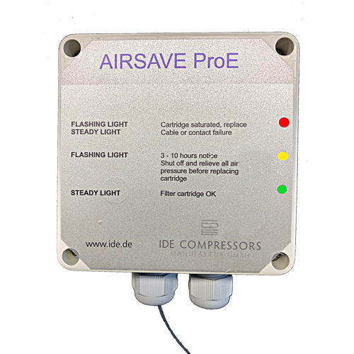 Gasdetektor - AIRSAVE PRO E - IDE-COMPRESSORS e.K. - für Druckluft / für Atemluft