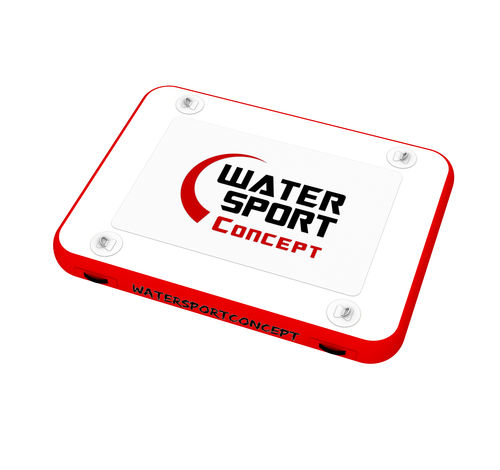 Aufblasbare Plattform - WATERSPORT CONCEPT - zum Baden / schwimmend / für Boot