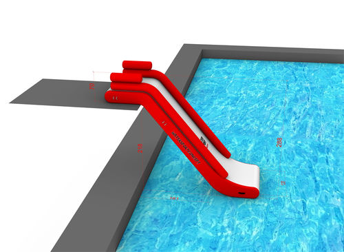 Maßgefertigte Rutsche - WATERSPORT CONCEPT - für Aquapark