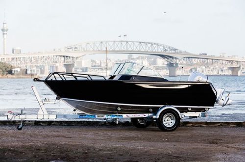 Offenes Boot / Außenborder - PIONEER 500 - Qingdao Allheart Marine Co., Ltd. - Open / mit Doppelkonsole / max. 5 Personen