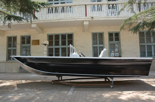 Offenes Boot / Außenborder - FISHER 580 - Qingdao Allheart Marine Co., Ltd. - Open / mit Mittelkonsole / für Angelsport
