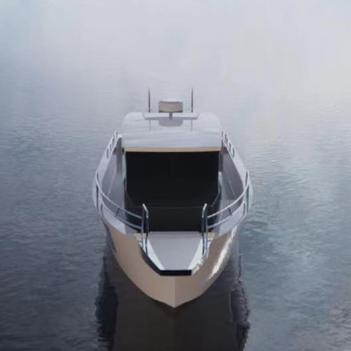 Angelboot für Tagesfahrten / Außenborder - PELAGIC 1200 - Qingdao Allheart Marine Co., Ltd. - zweimotorig / mit Steuerhaus / Sonnendeck