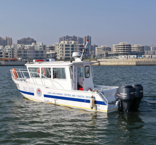 Patrouillenboot Berufsschiff - SSC 900 - Qingdao Allheart Marine Co., Ltd. - Außenborder / Aluminium