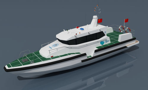 Lotsenboot Berufsschiff - WHALE 1900 - Qingdao Allheart Marine Co., Ltd. - Außenborder / Aluminium