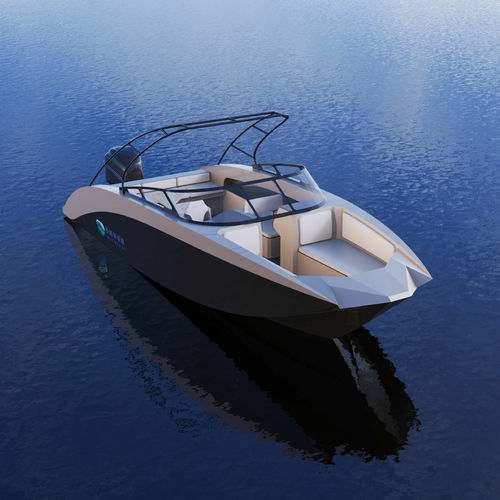 Außenborder-Runabout - JOLLY 750 - Qingdao Allheart Marine Co., Ltd. - mit Doppelkonsole / Bowrider / Open