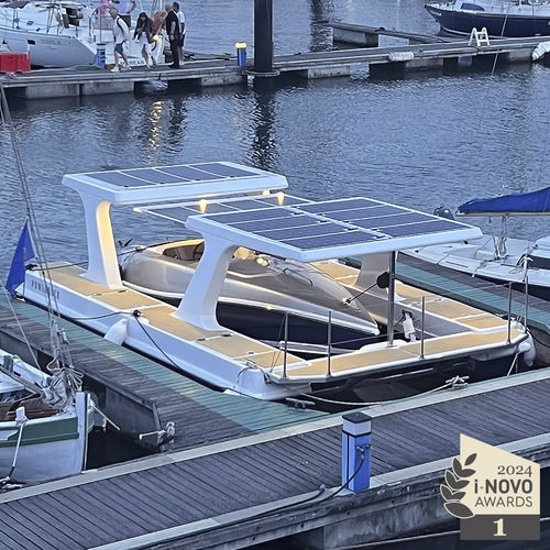 Mobiles Stegsystem / für Elektroboote - Powerdock® - Faroboats L.da - Elektrolade / Solar
